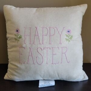 Happy Easter Decorative Pillow